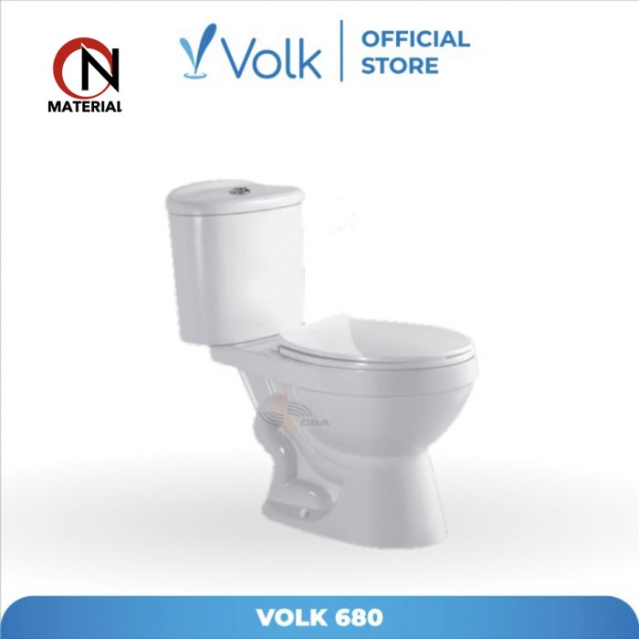 KLOSET DUDUK VOLK 660 / PUTIH