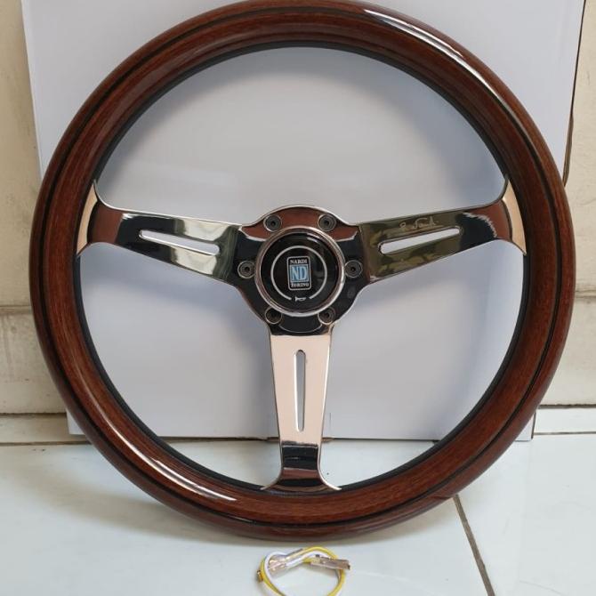 Steering Wheels Nardi Classic Wood Stir Mobil Racing Nardi Kayu Import Original