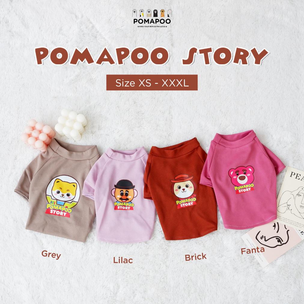 BEST PROMO POMAPOO - Baju Kucing dan Baju Anjing Pomapoo Story Tee terpercaya