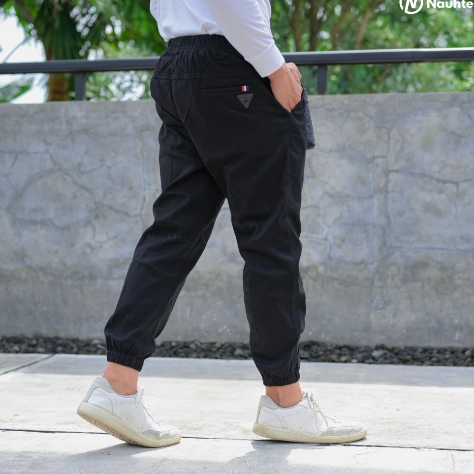 Sale Celana Jogger Pria Sirwal Jogger Pants Nauhtec Material Katun Twill Stretch Melar M - L - XL -X