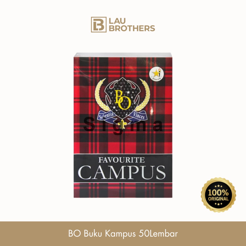 

BO Buku Kampus 50Lembar (1Pak)