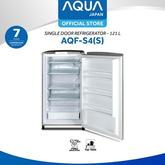 Freezer Aqua Aqf-S4(S) 5 Rak Freezer Asi Ok