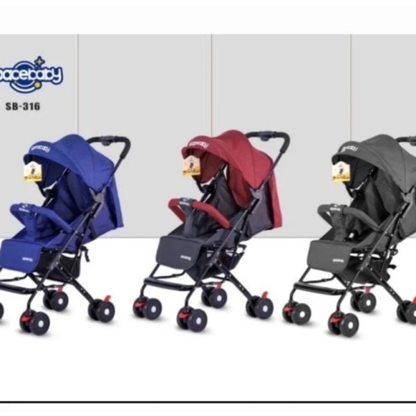 BARU Baby Stroller Spacebaby SB316 Kereta Bayi Dorong Space baby