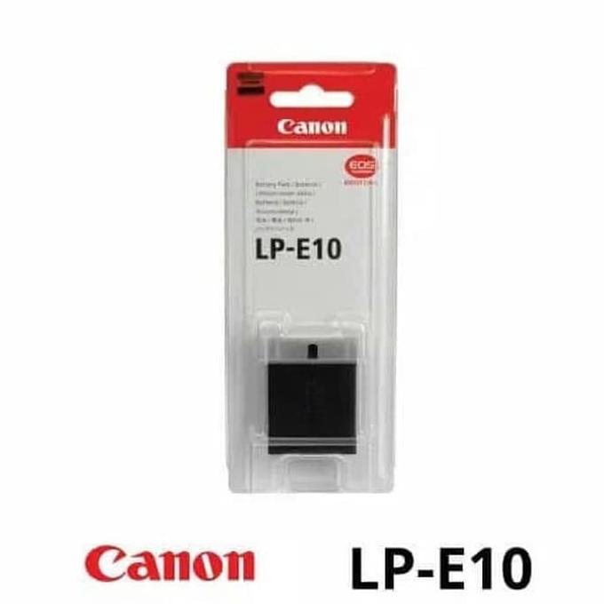 Battery LP-E10 ORIGINAL - Baterai Batre Canon EOS 4000D,1300D,1500D