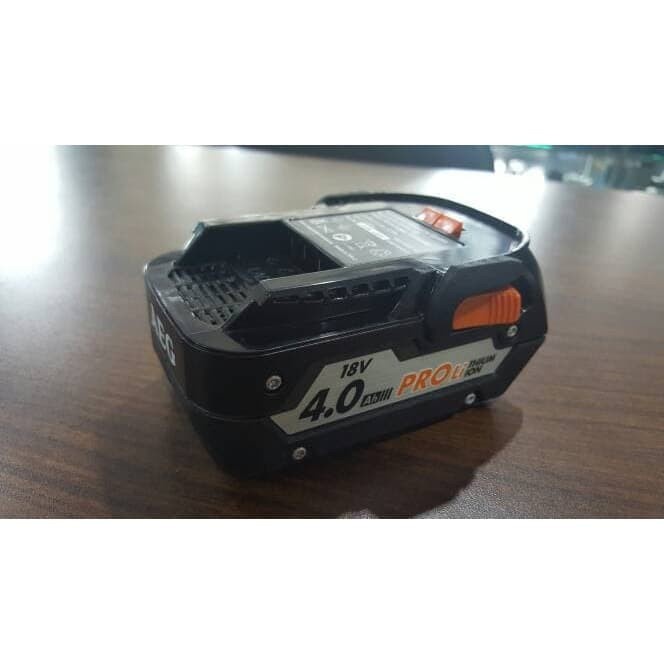 Baterai / Battery Cordless AEG 18 V 4.0 Ah Pro-Lithium Ion AEG