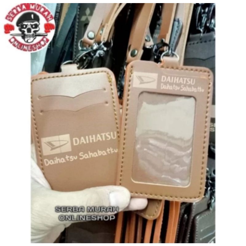 

HOLDER KALUNG ID CARD LOGO DAIHATSHU COKLAT BEST QUALITY PREMIUM