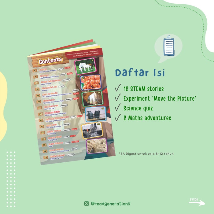 

SCIENCE ADVENTURES Digest (8 to 12 years old) - Vol. 1 No. 1-5 (5pcs)