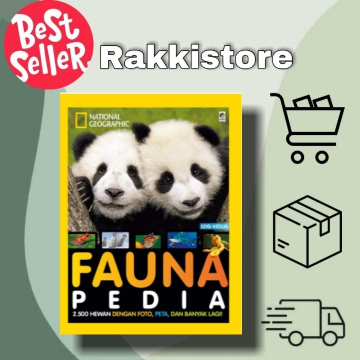 DISKON SPESIAL NATIONAL GEOGRAPHIC FAUNA PEDIA TERMURAH