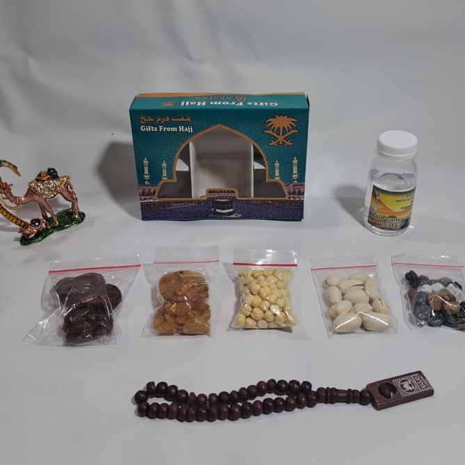 

MMVQ7236 【FSASH SALE】 PAKET oleholehhaji dan umroh air zamzam ori + kacang pistachio + coklat kerikil + tasbih kayu