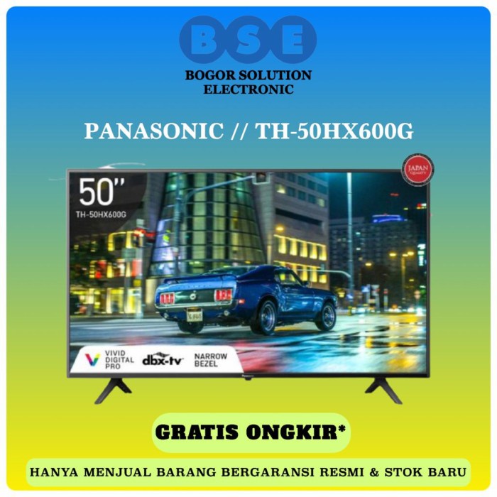 Led Tv Android Panasonic 50" Th-50Hx600G Panasonic Android 50 Inch