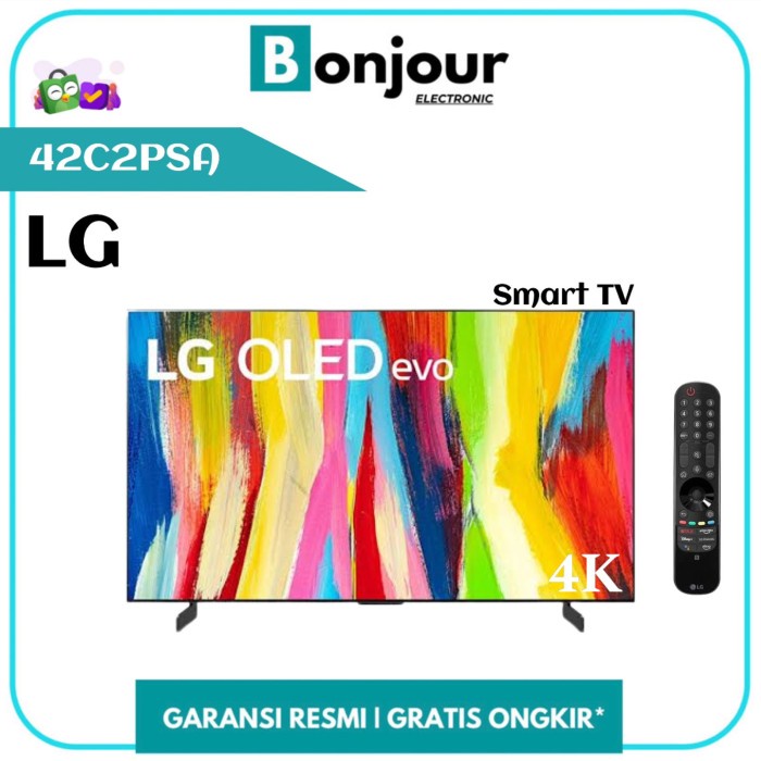 Evo Oled Lg C2 42 Oled Tv Lg 42C2 42C2Psa Evo Oled 4K Smart Tv Lg 42