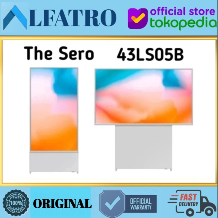 Samsung The Sero 43Ls05B Qled 4K Uhd Qa43Ls05B Smart Tv 43Ls05