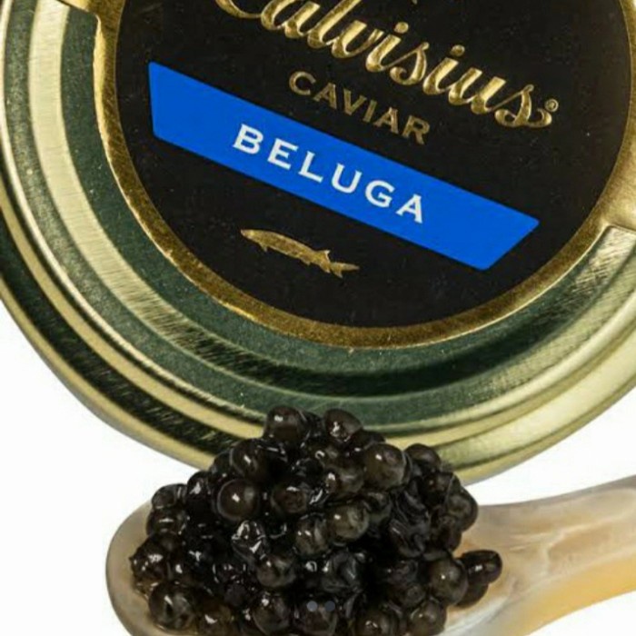 

CALVICIUS BELUGA ROYAL CAVIAR - TELUR IKAN 25 GRAM