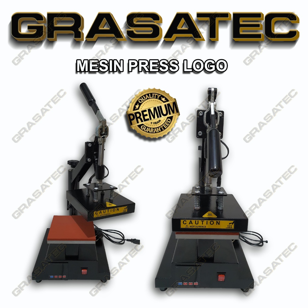 Mesin Press Sablon Kaos Logo