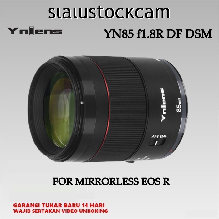 Lensa Yongnuo 85Mm F1.8R Df Dsm For Canon Rf-Mount Ready