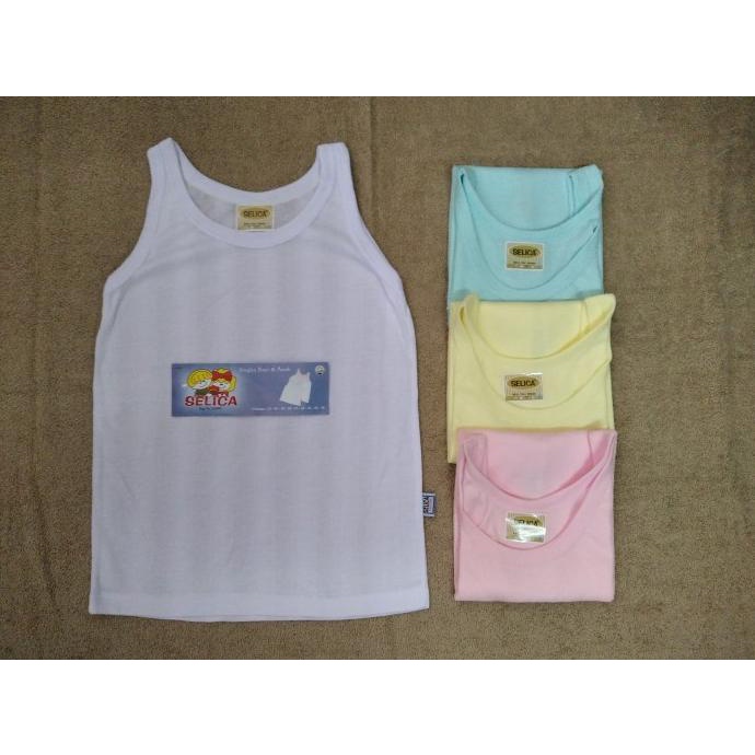 TERLARIS Singlet Kaos Dalam Anak Polos Selica DSO