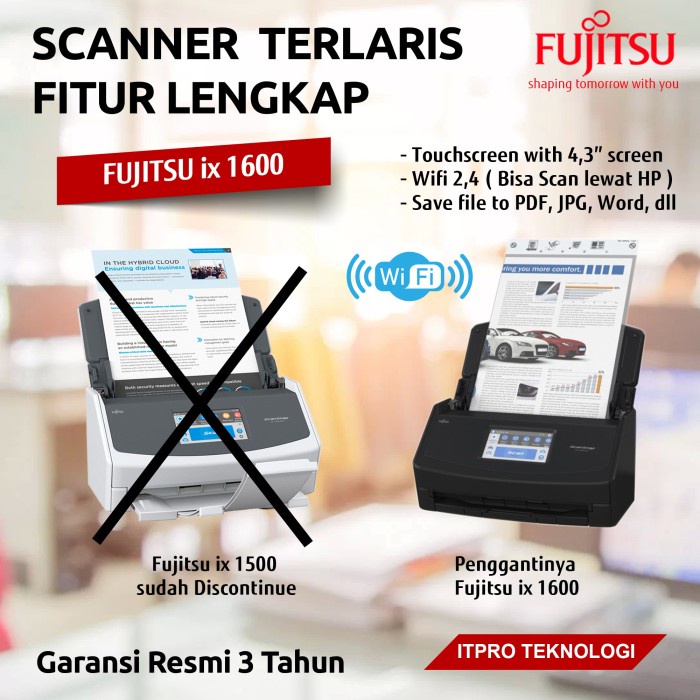 Fujitsu ScanSnap IX500 Scanner