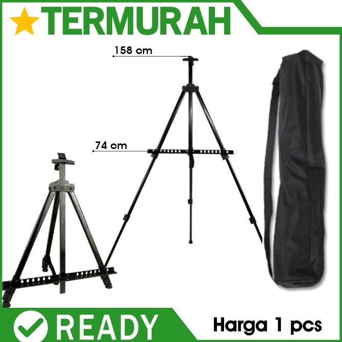 

Stand Lukis Standar Holder Papan Kanvas Tripod Easel Melukis Standing