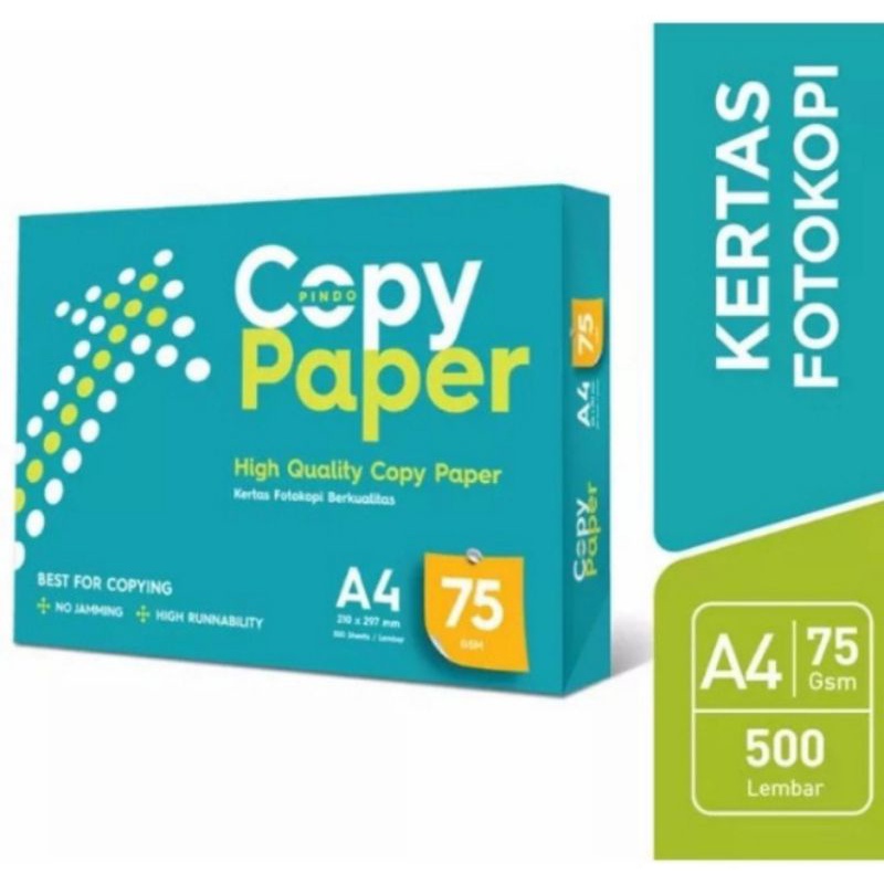 

Kertas HvS A4 75gr copy paper Kertas Fotocopy