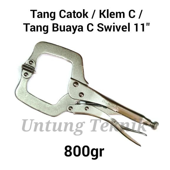 Tang Catok / Klem C 11" Crossman