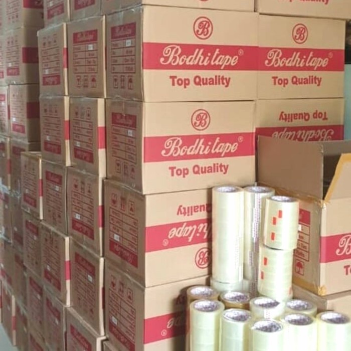 

Lakban Isolasi Plester 2" 100Y Bening 72pcs