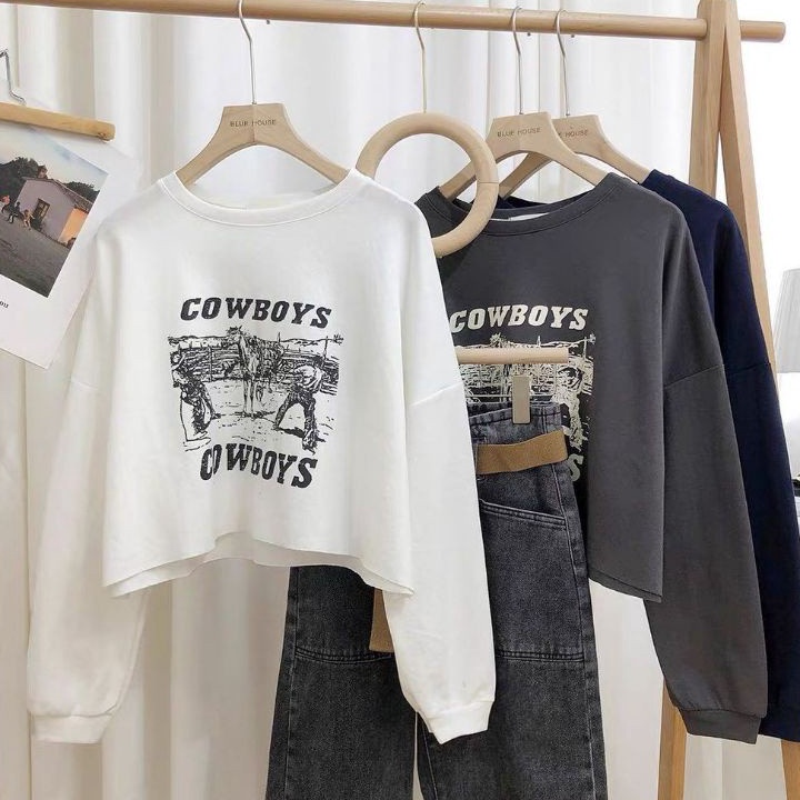 Terkini SWEATER COWBOYS / SWEATER WANITA Model Terkini