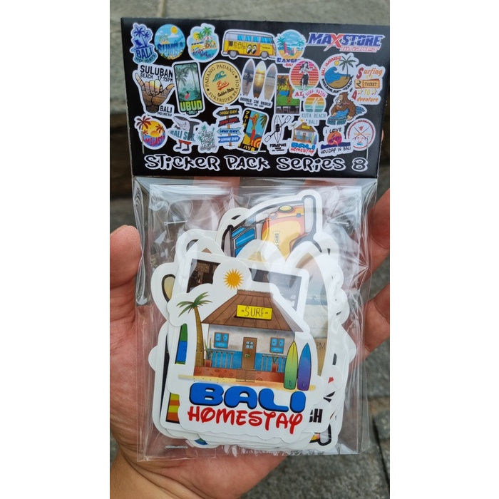 stiker koper / luggage cover / luggage stiker / bali stiker / travel