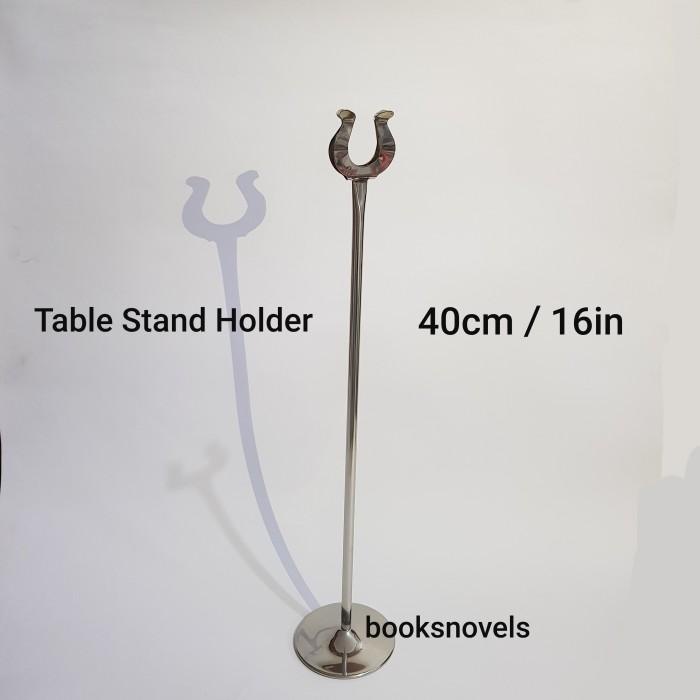 

Table Number Stand Clip Holder Tiang Penjepit Nomor Meja 15 20 40Cm