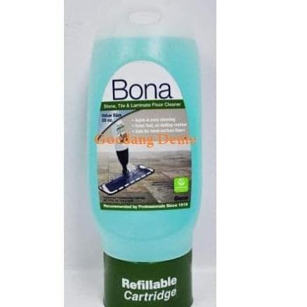 Bona Stone Tile Laminate Floor Polish Poles Lantai Kayu Reill Catridge