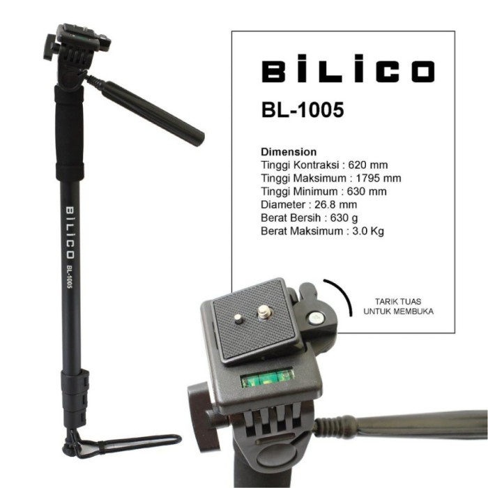 BILICO BL 1005 MONOPOD KAMERA DSLR