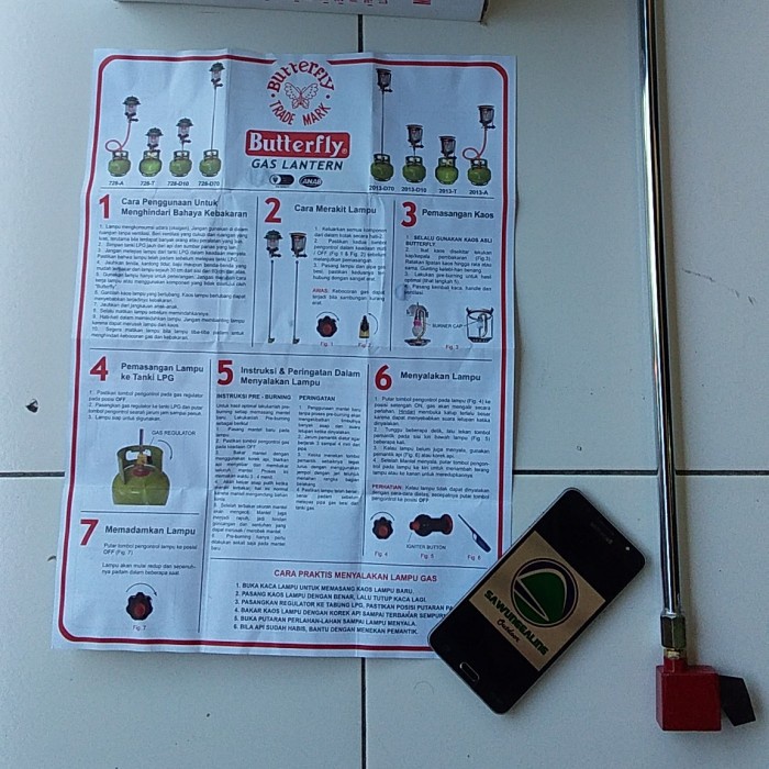 Lampu Camping Outdoor Petromax Gas LPG