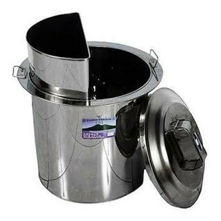 Hot Sell.. Dandang Mie Ayam Sekat Lepas 35 cm / Panci Dandang / Tong Pangsit Mie Ayam