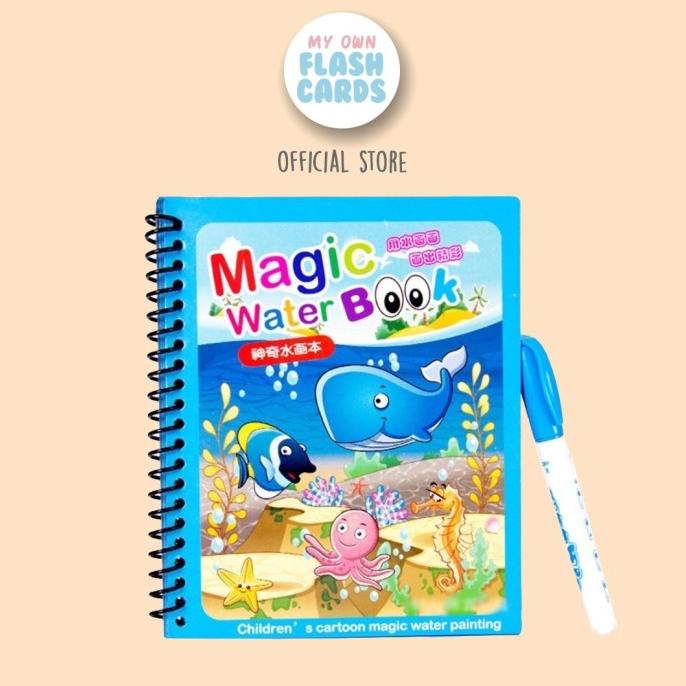 

Magic Drawing Coloring Book - Mainan Edukasi - Mewarnai