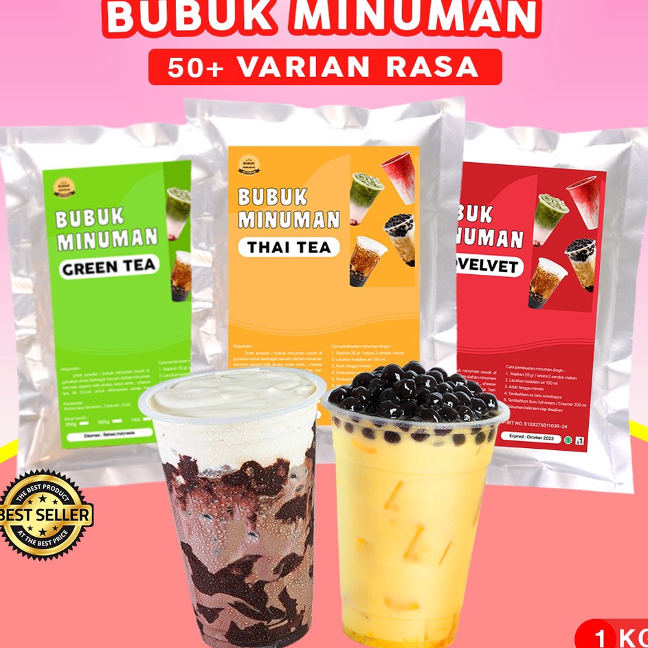 

➭➱✥❄ BUBUK MINUMAN RASA 1KG / SERBUK MINUMAN RASA / BUBUK MINUMAN ANEKA RASA / BUBUK MINUMAN KEKINIAN Baru