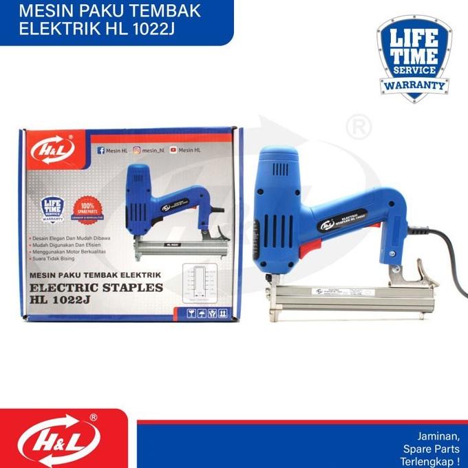 

Hl 1022J Mesin Paku Tembak Staples Stapler Listrik