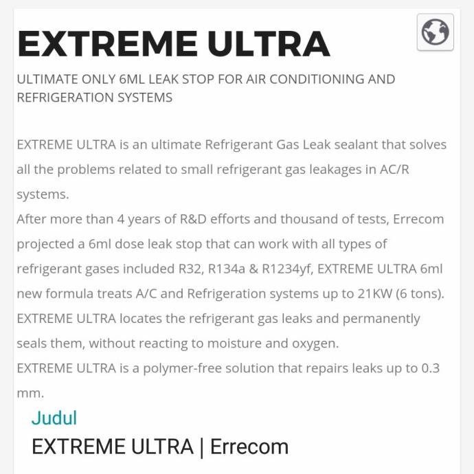 Extreme Ultra 6 Ml Ok