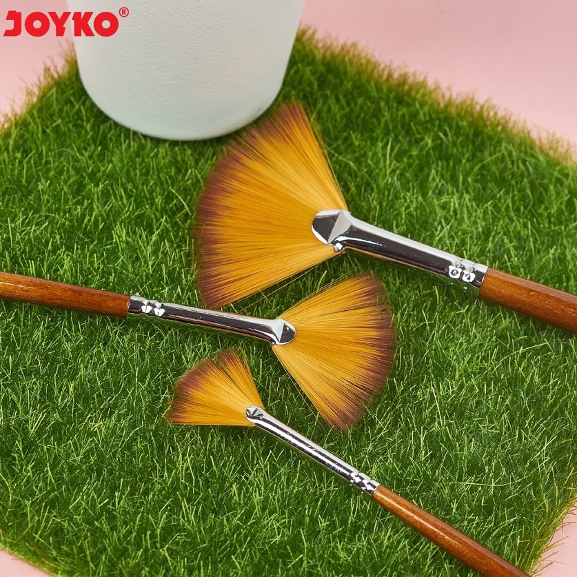 

➛➙❅⋆ JOYKO FAN BRUSH SET / KUAS LUKIS BENTUK KIPAS SET JOYKO BR-10-3 MURAH BERKUALITAS Best Produk