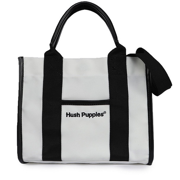 TERPERCAYA Hush Puppies Tas Wanita Canvas Sling Bag 1 White