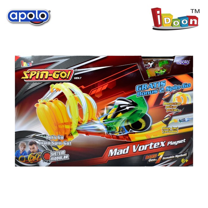 Spin-go Mad Vortex Playset (Bonus 2 Spin-go)