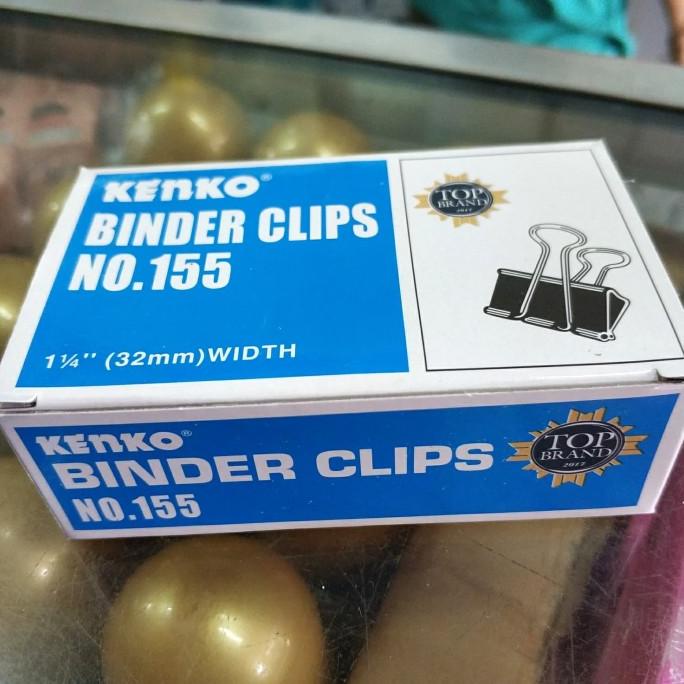 

monggo] Binder Clips no. 155 Kenko