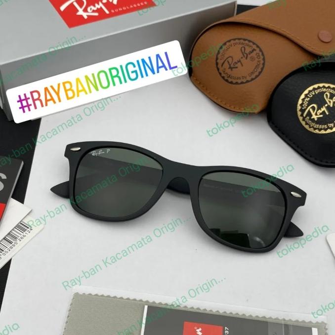 Terbaru Kacamata Rayban Wayfarer Liteforce Rb4195F 601S/9A Polarized 52Mm