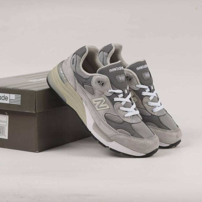 Terbaru Sepatu Nb New Balance 992 Grey - Premium Original