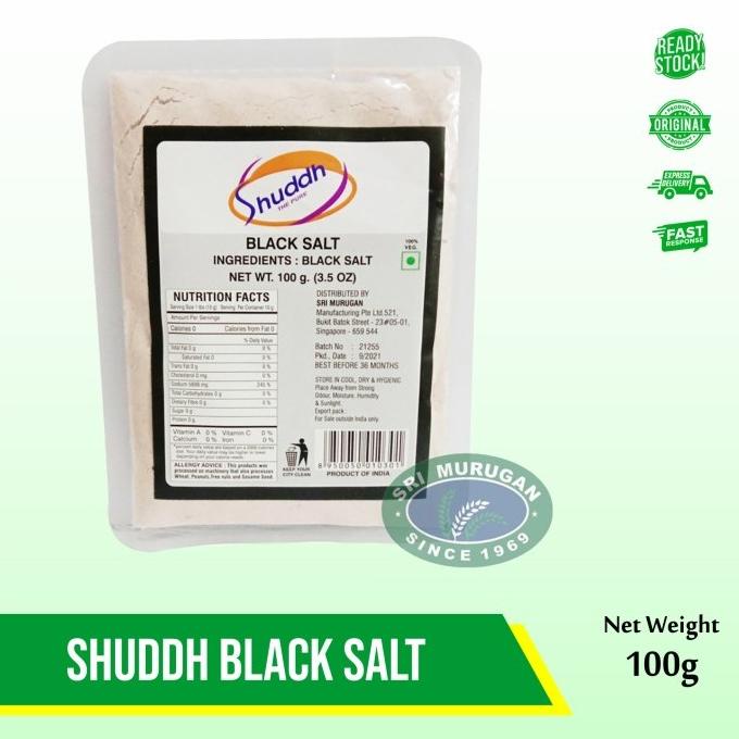 

langsung order saja] SHUDDH BLACK SALT 500GR