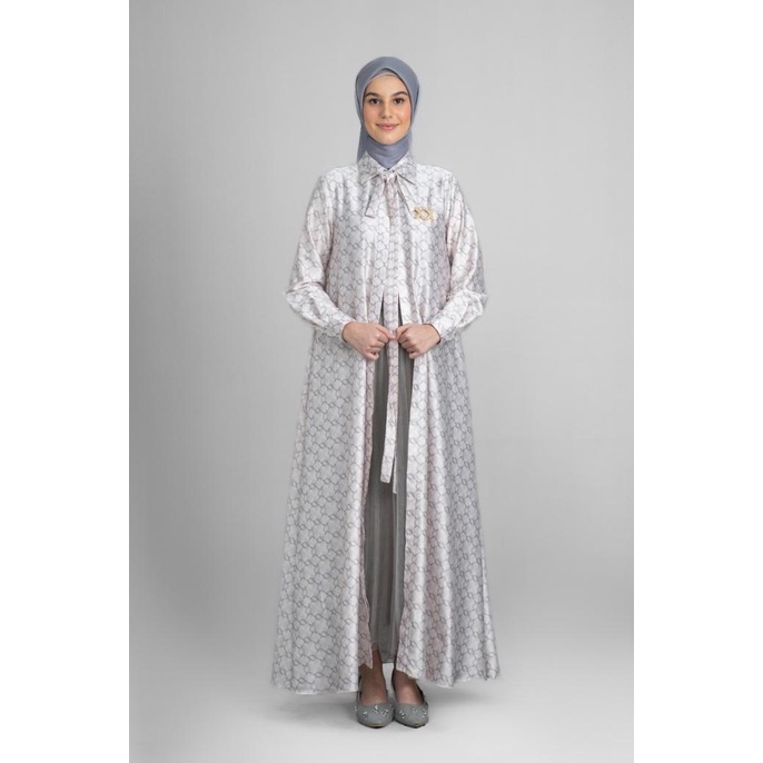 Terbaru Klamby - Monogram Dress Moonshine