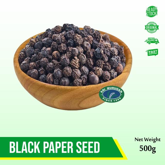 

$$$$] BLACK PAPER SEED 500 GM