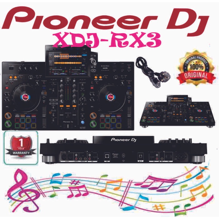DJ Pioneer XDJ-RX3 2-Channel performance all-in-one DJ system xdjrx3