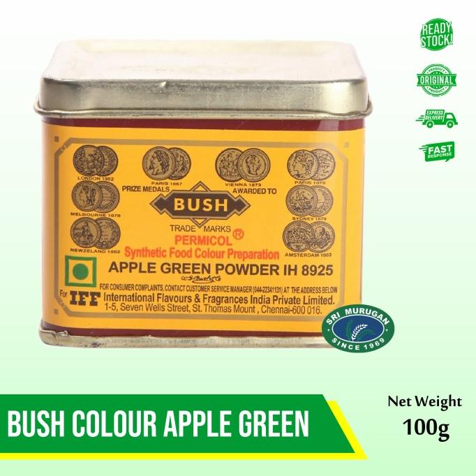 

Kualitas terbaik] BUSH COLOUR APPLE GREEN 100 GM