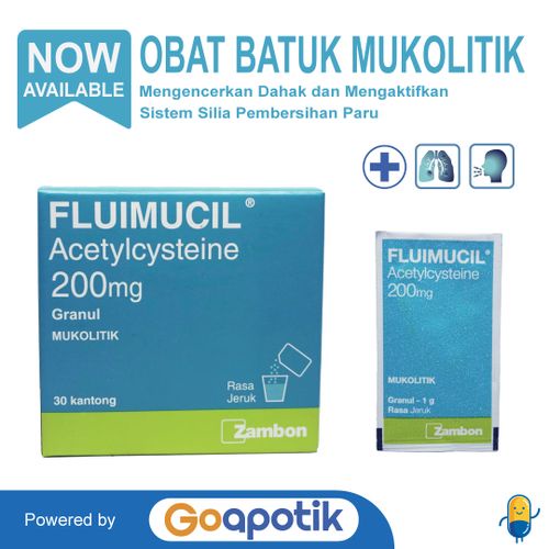 FLUIMUCIL 200 MG SERBUK SACHET