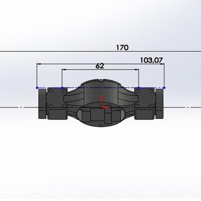 [Ckk] Case Gardan Truk Miniatur Truk Canter 1/12 Tronton 1/14 Casis 5.5 Cm 10.10