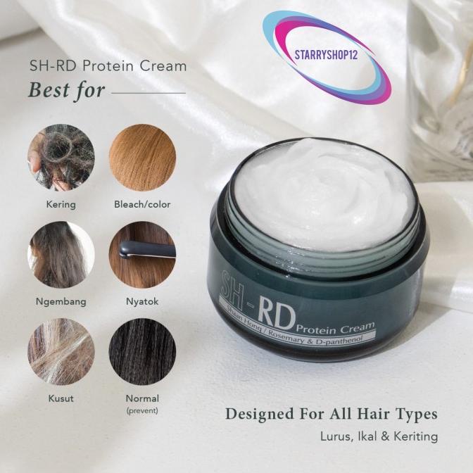 SHRD Protein Cream 10ml 50ml 80ml vitamin rambut shrd SH-RD